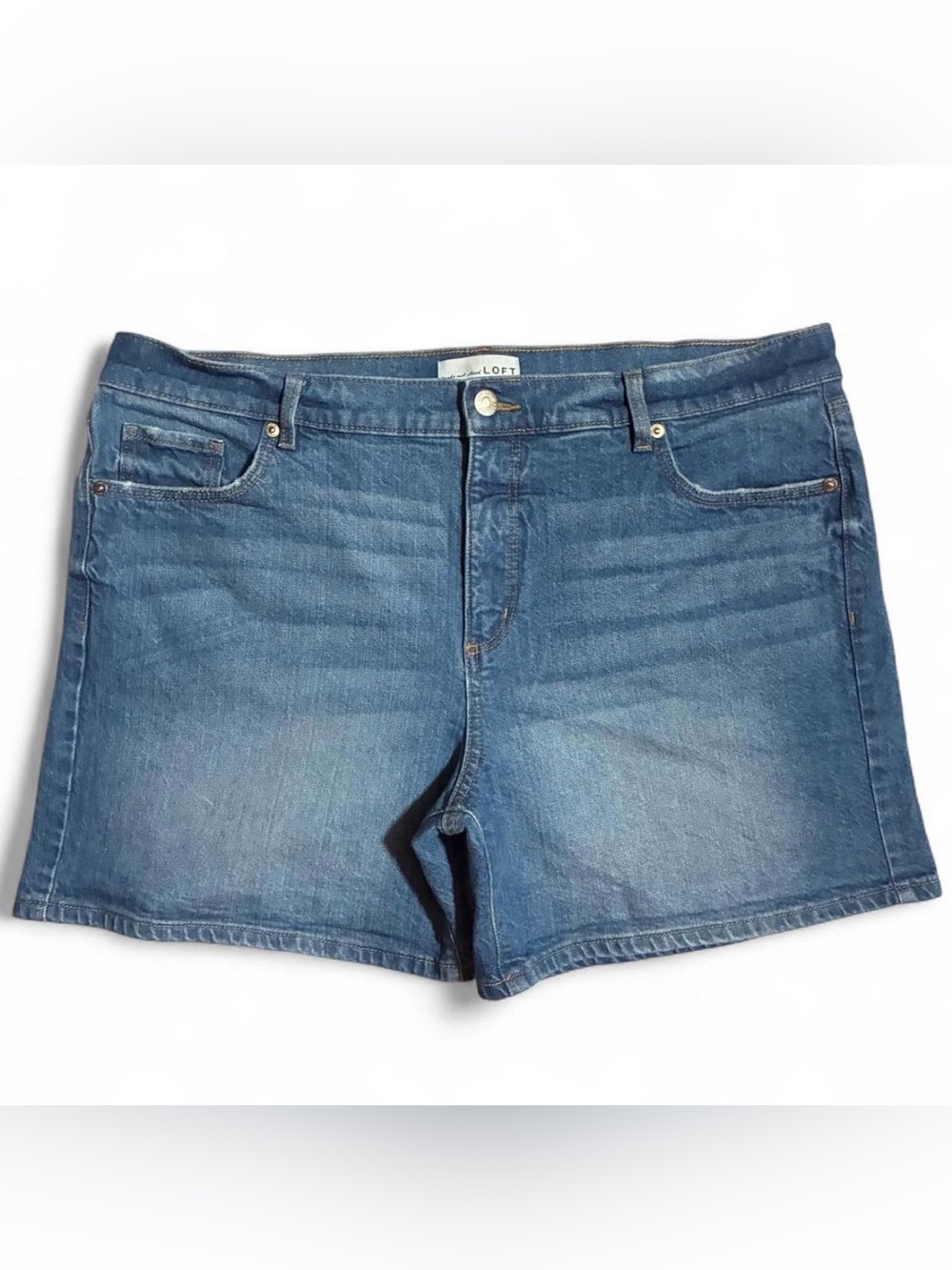 LOFT Medium Blue Denim Women's Jean Shorts
